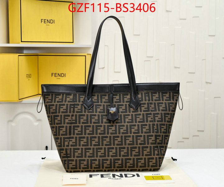 Fendi Bags(4A)-Handbag- designer replica ID: BS3406