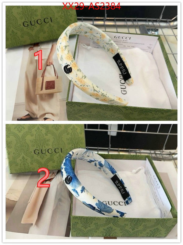 Hair band-Gucci luxury fake ID: AS2384 $: 29USD