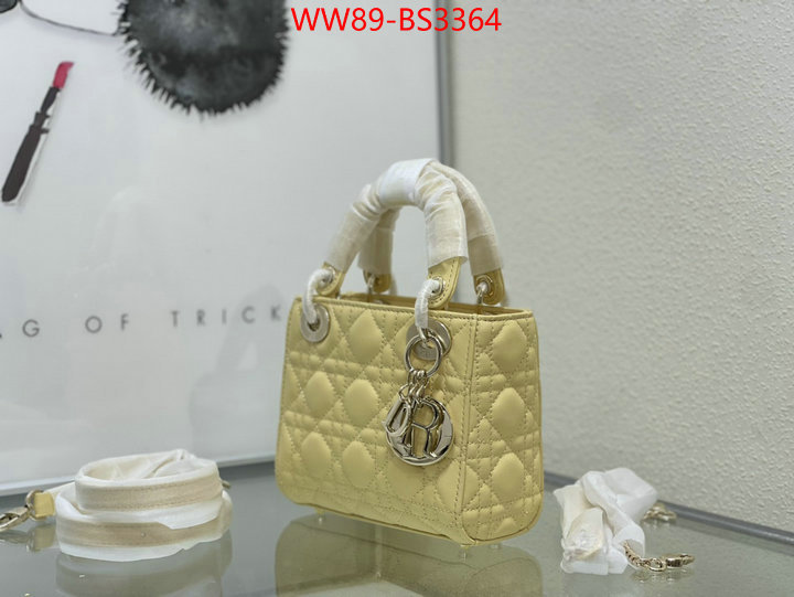 Dior Bags(4A)-Lady- replica wholesale ID: BS3364 $: 89USD,