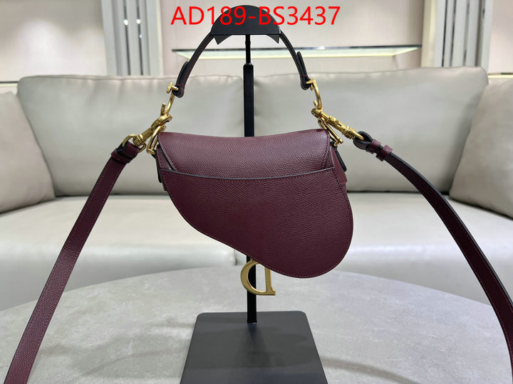 Dior Bags(TOP)-Saddle- flawless ID: BS3437 $: 189USD,