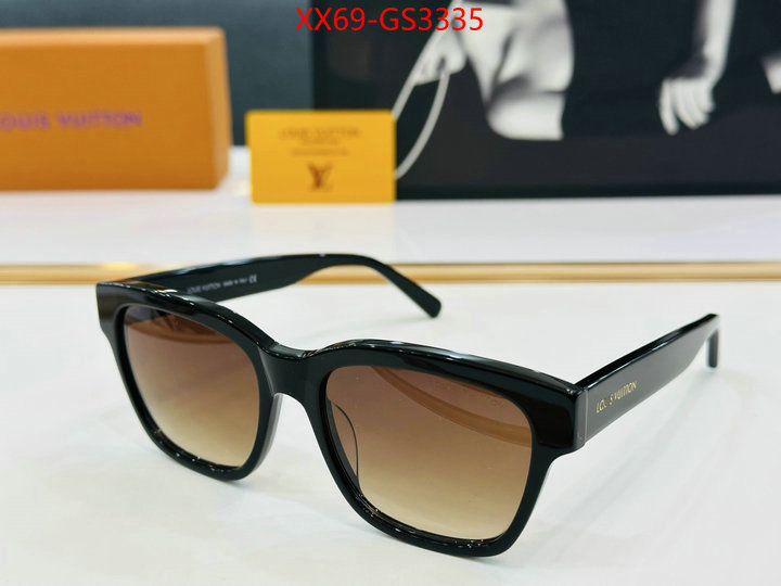 Glasses-LV replica 2024 perfect luxury ID: GS3335 $: 69USD