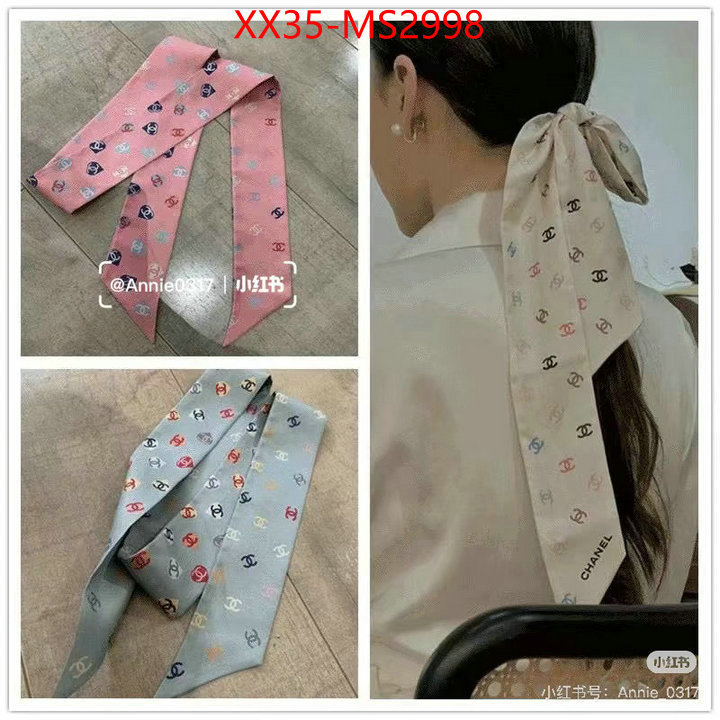 Scarf-Chanel wholesale replica shop ID: MS2998 $: 35USD