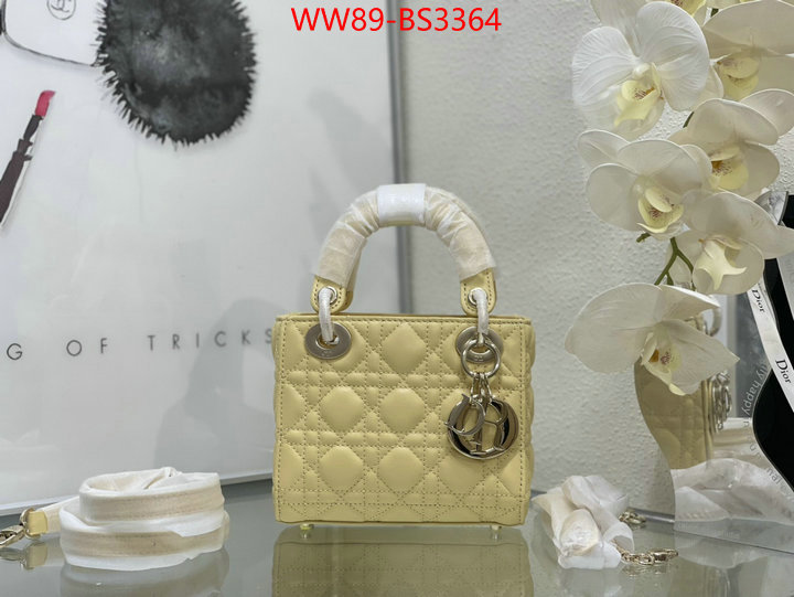 Dior Bags(4A)-Lady- replica wholesale ID: BS3364 $: 89USD,