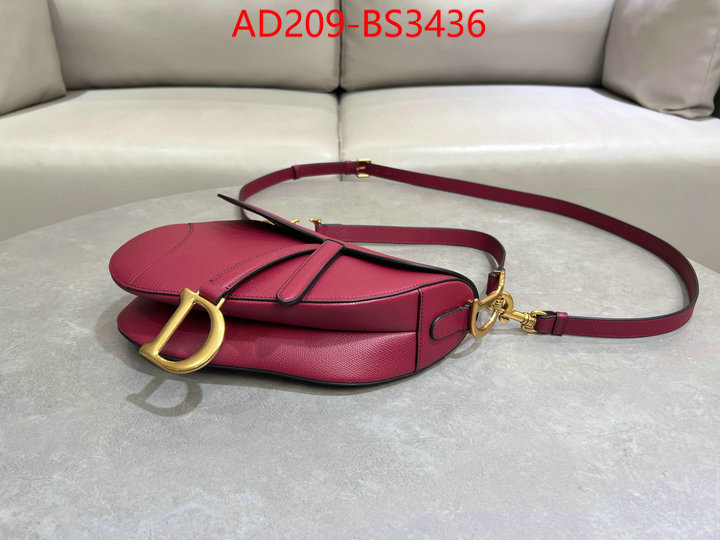 Dior Bags(TOP)-Saddle- replica wholesale ID: BS3436 $: 209USD,