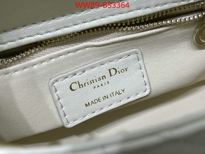 Dior Bags(4A)-Lady- replica wholesale ID: BS3364 $: 89USD,