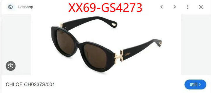 Glasses-Chloe fake aaaaa ID: GS4273 $: 69USD