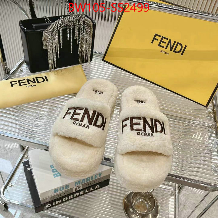 Women Shoes-Fendi shop cheap high quality 1:1 replica ID: SS2499 $: 105USD