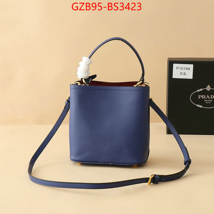 Prada Bags(4A)-bucket bag best replica 1:1 ID: BS3423 $: 95USD,