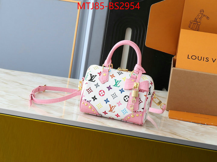 LV Bags(4A)-Speedy- how to buy replcia ID: BS2954 $: 85USD,