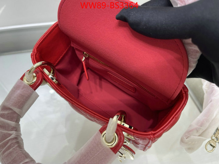 Dior Bags(4A)-Lady- replica wholesale ID: BS3364 $: 89USD,