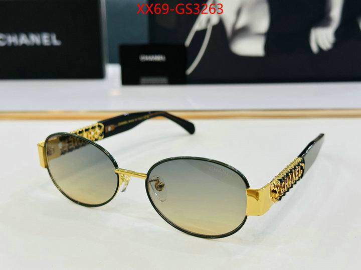 Glasses-Chanel aaaaa+ quality replica ID: GS3263 $: 69USD