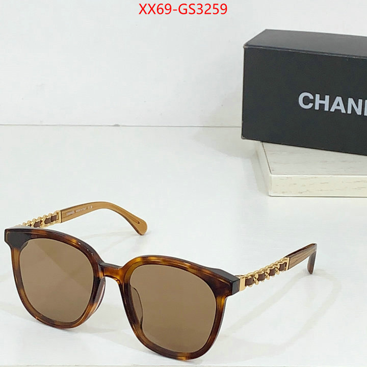 Glasses-Chanel are you looking for ID: GS3259 $: 69USD