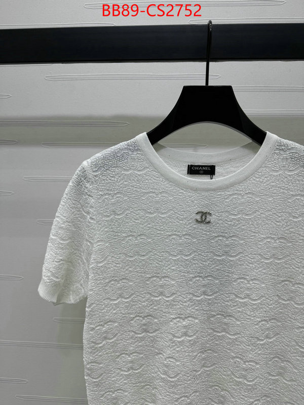 Clothing-Chanel is it illegal to buy dupe ID: CS2752 $: 89USD