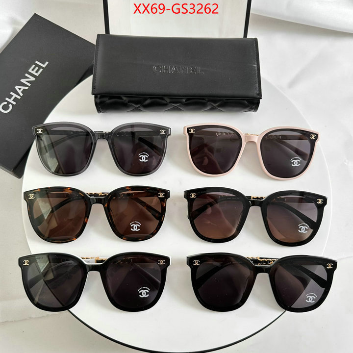 Glasses-Chanel top 1:1 replica ID: GS3262 $: 69USD