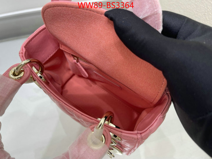 Dior Bags(4A)-Lady- replica wholesale ID: BS3364 $: 89USD,