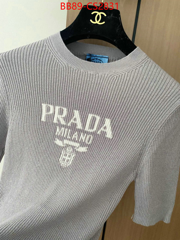 Clothing-Prada high quality replica designer ID: CS2831 $: 89USD