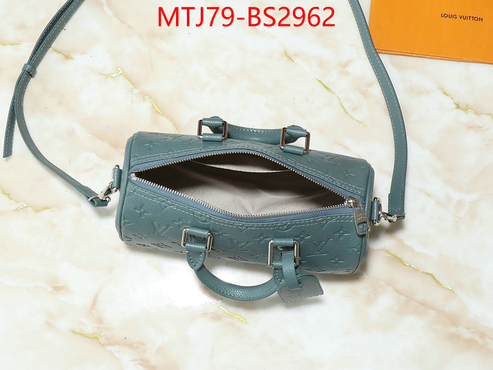 LV Bags(4A)-Speedy- mirror copy luxury ID: BS2962 $: 79USD,