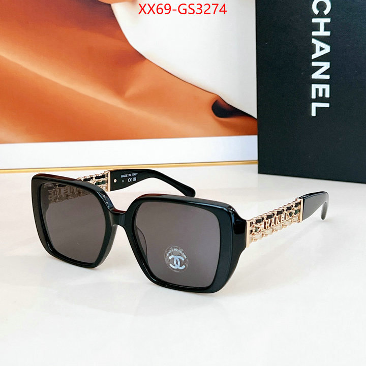 Glasses-Chanel high quality replica ID: GS3274 $: 69USD