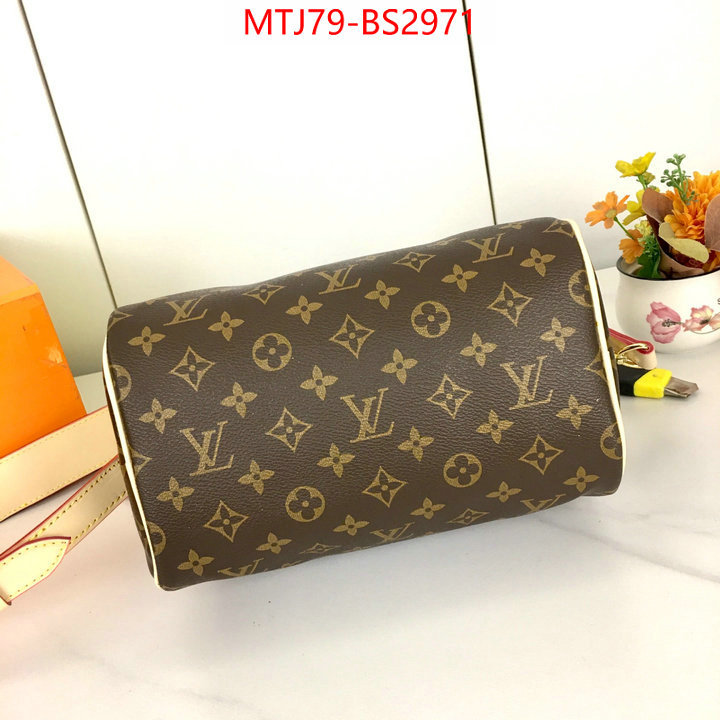 LV Bags(4A)-Speedy- top perfect fake ID: BS2971 $: 79USD,