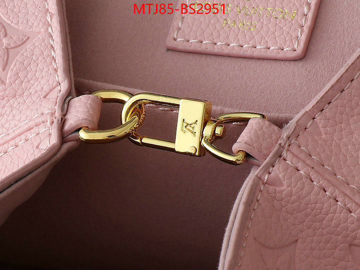 LV Bags(4A)-Backpack- where to buy high quality ID: BS2951 $: 85USD,