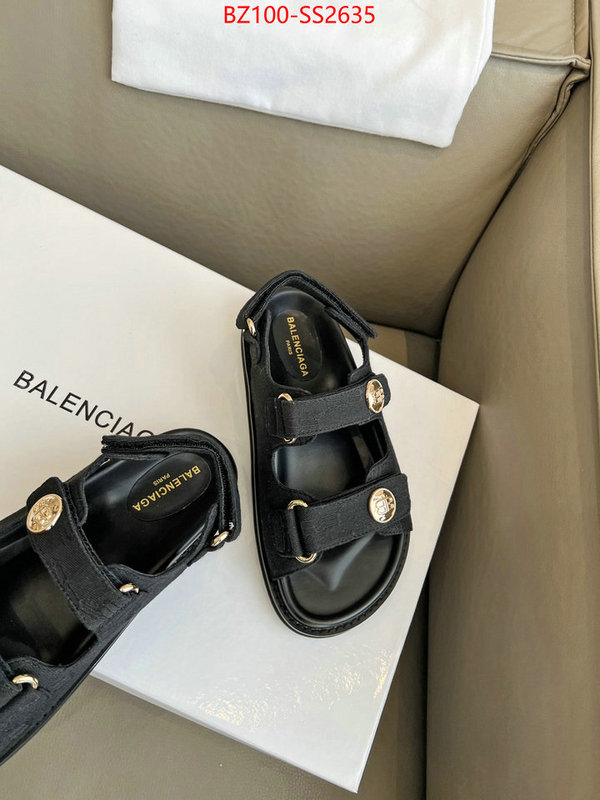 Women Shoes-Balenciaga buy aaaaa cheap ID: SS2635 $: 100USD