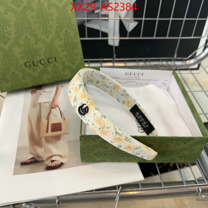 Hair band-Gucci luxury fake ID: AS2384 $: 29USD