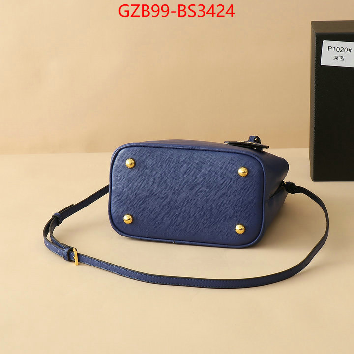 Prada Bags(4A)-bucket bag high quality happy copy ID: BS3424 $: 99USD,