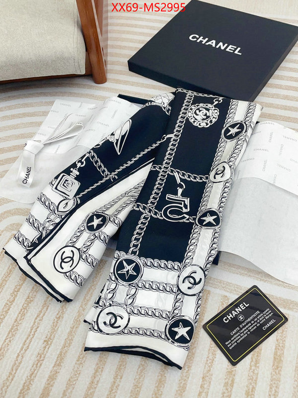 Scarf-Chanel cheap online best designer ID: MS2995 $: 69USD