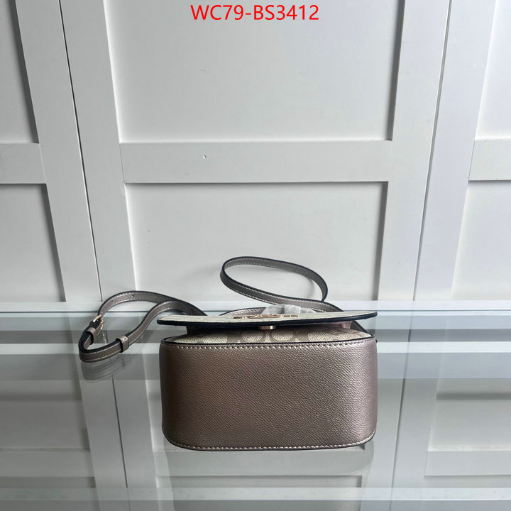 Coach Bags(4A)-Crossbody- high quality 1:1 replica ID: BS3412 $: 79USD,