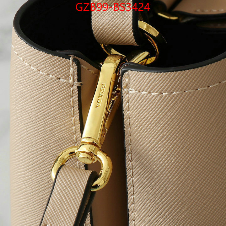 Prada Bags(4A)-bucket bag high quality happy copy ID: BS3424 $: 99USD,