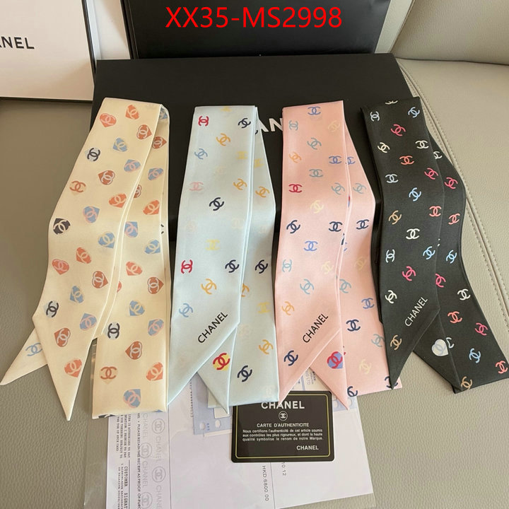 Scarf-Chanel wholesale replica shop ID: MS2998 $: 35USD