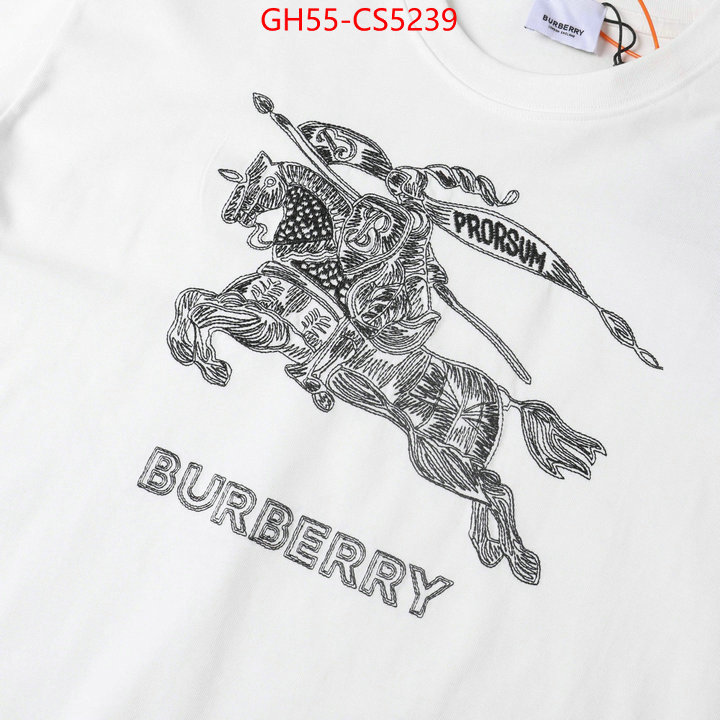 Clothing-Burberry brand designer replica ID: CS5239 $: 55USD