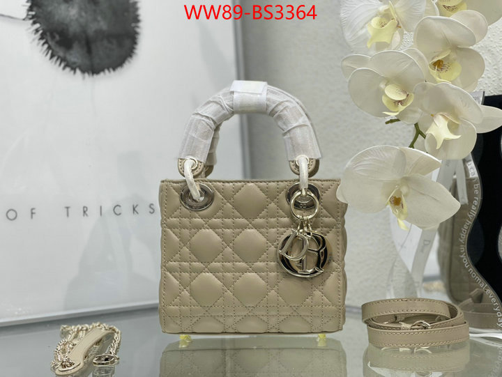 Dior Bags(4A)-Lady- replica wholesale ID: BS3364 $: 89USD,