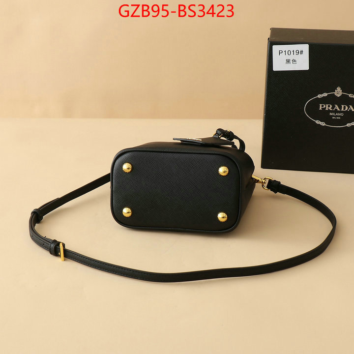 Prada Bags(4A)-bucket bag best replica 1:1 ID: BS3423 $: 95USD,