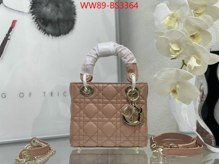 Dior Bags(4A)-Lady- replica wholesale ID: BS3364 $: 89USD,