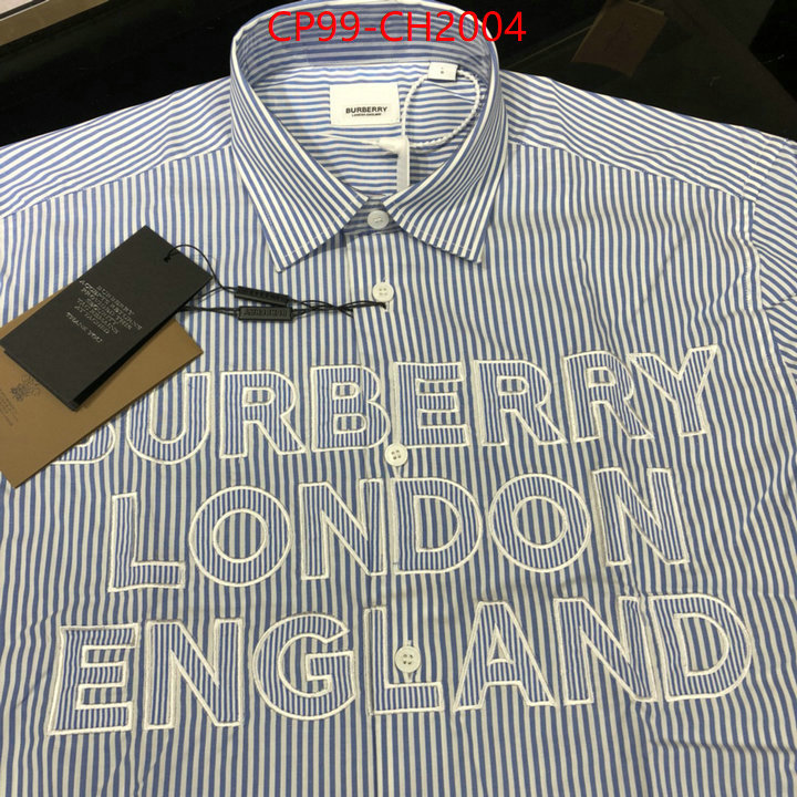 Clothing-Burberry replica wholesale ID: CH2004 $: 99USD