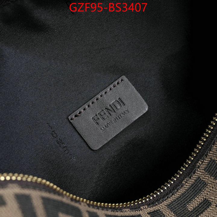 Fendi Bags(4A)-Crossbody- knockoff ID: BS3407 $: 95USD,