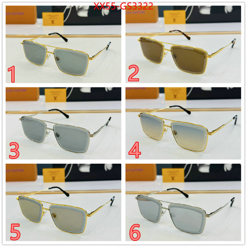 Glasses-LV 1:1 clone ID: GS3322 $: 55USD