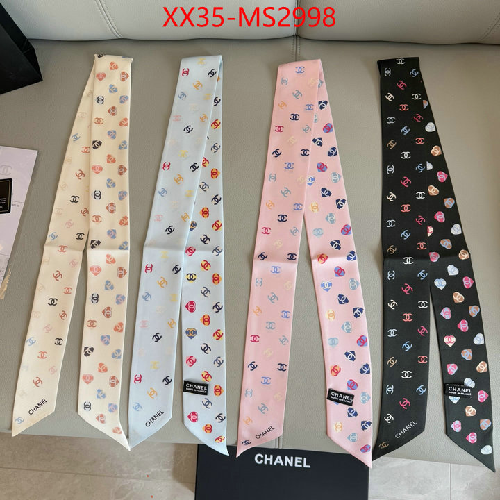 Scarf-Chanel wholesale replica shop ID: MS2998 $: 35USD