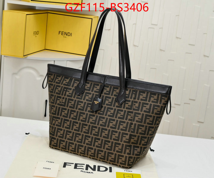 Fendi Bags(4A)-Handbag- designer replica ID: BS3406