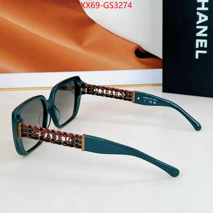 Glasses-Chanel high quality replica ID: GS3274 $: 69USD