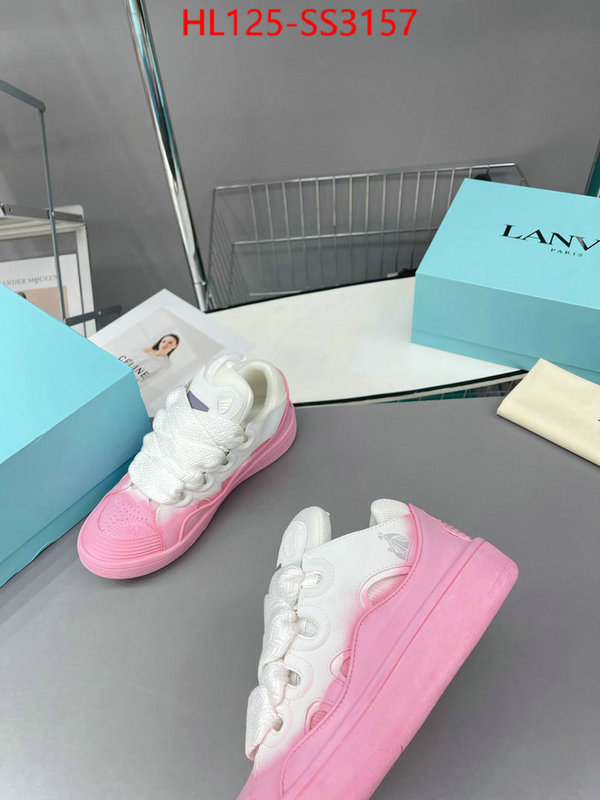 Men Shoes-LANVIN aaaaa class replica ID: SS3157 $: 125USD