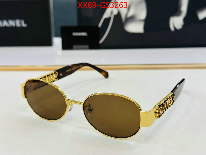 Glasses-Chanel aaaaa+ quality replica ID: GS3263 $: 69USD