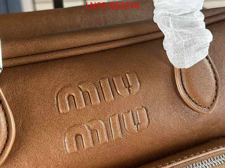 Miu Miu Bags(4A)-Handbag- best site for replica ID: BS3374 $: 95USD,