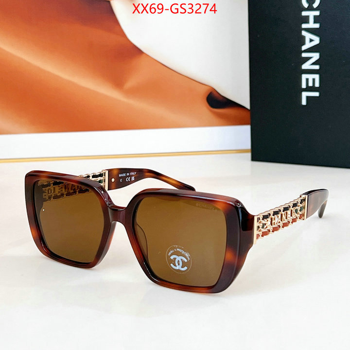 Glasses-Chanel high quality replica ID: GS3274 $: 69USD