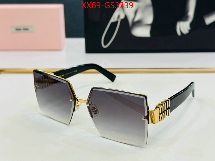 Glasses-Miu Miu where could you find a great quality designer ID: GS3339 $: 69USD