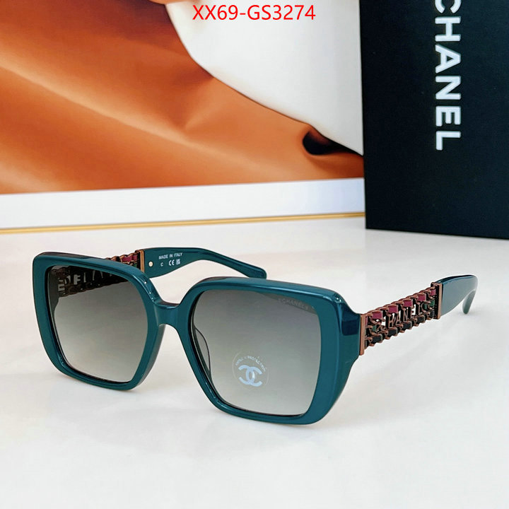 Glasses-Chanel high quality replica ID: GS3274 $: 69USD