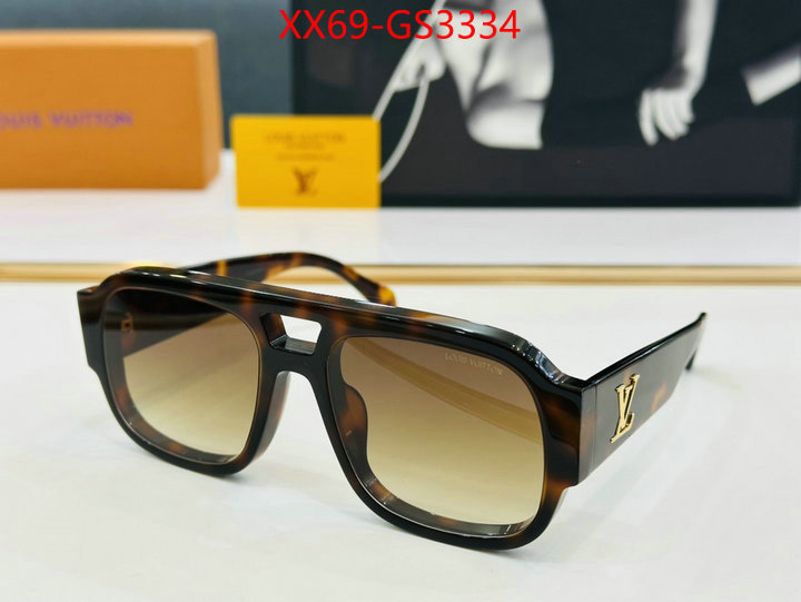 Glasses-LV website to buy replica ID: GS3334 $: 69USD