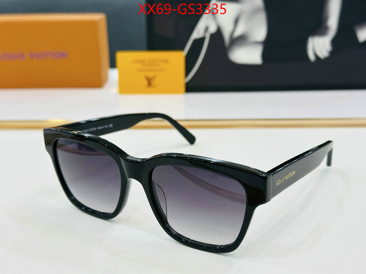 Glasses-LV replica 2024 perfect luxury ID: GS3335 $: 69USD