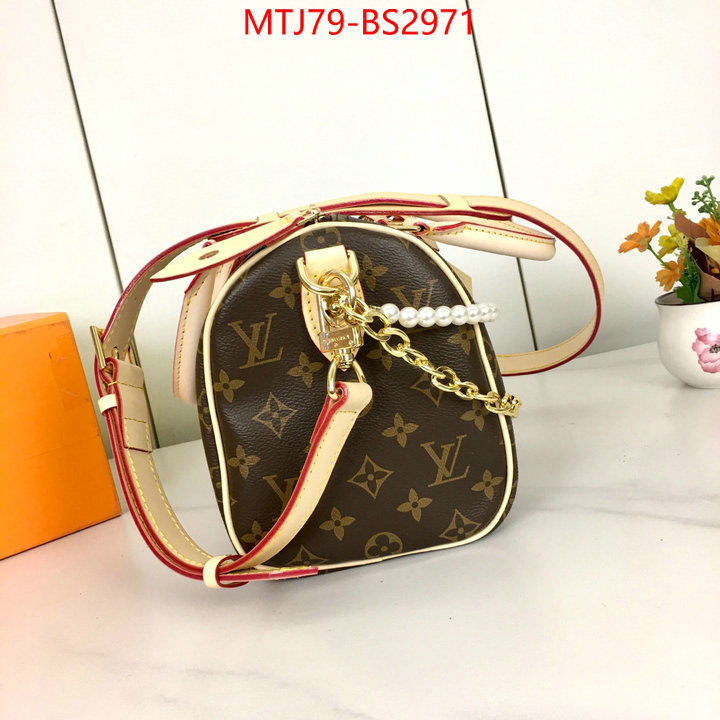 LV Bags(4A)-Speedy- top perfect fake ID: BS2971 $: 79USD,